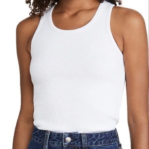 xCarla, Ribbed White Tank Top